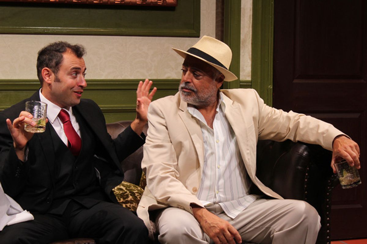 Nick McDow Musleh and George Tovar at Photos: First Look at the Off-Broadway Premiere of OUR MAN IN SANTIAGO