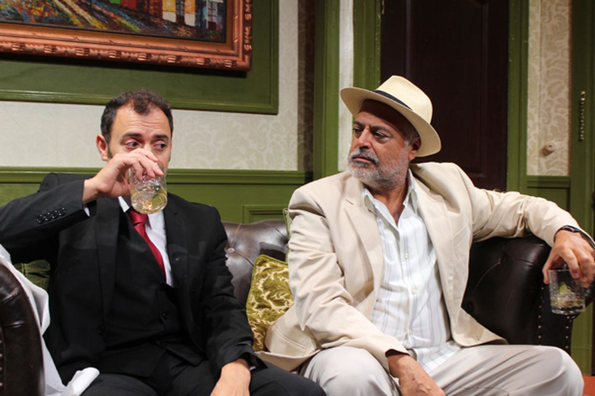 Nick McDow Musleh and George Tovar at Photos: First Look at the Off-Broadway Premiere of OUR MAN IN SANTIAGO