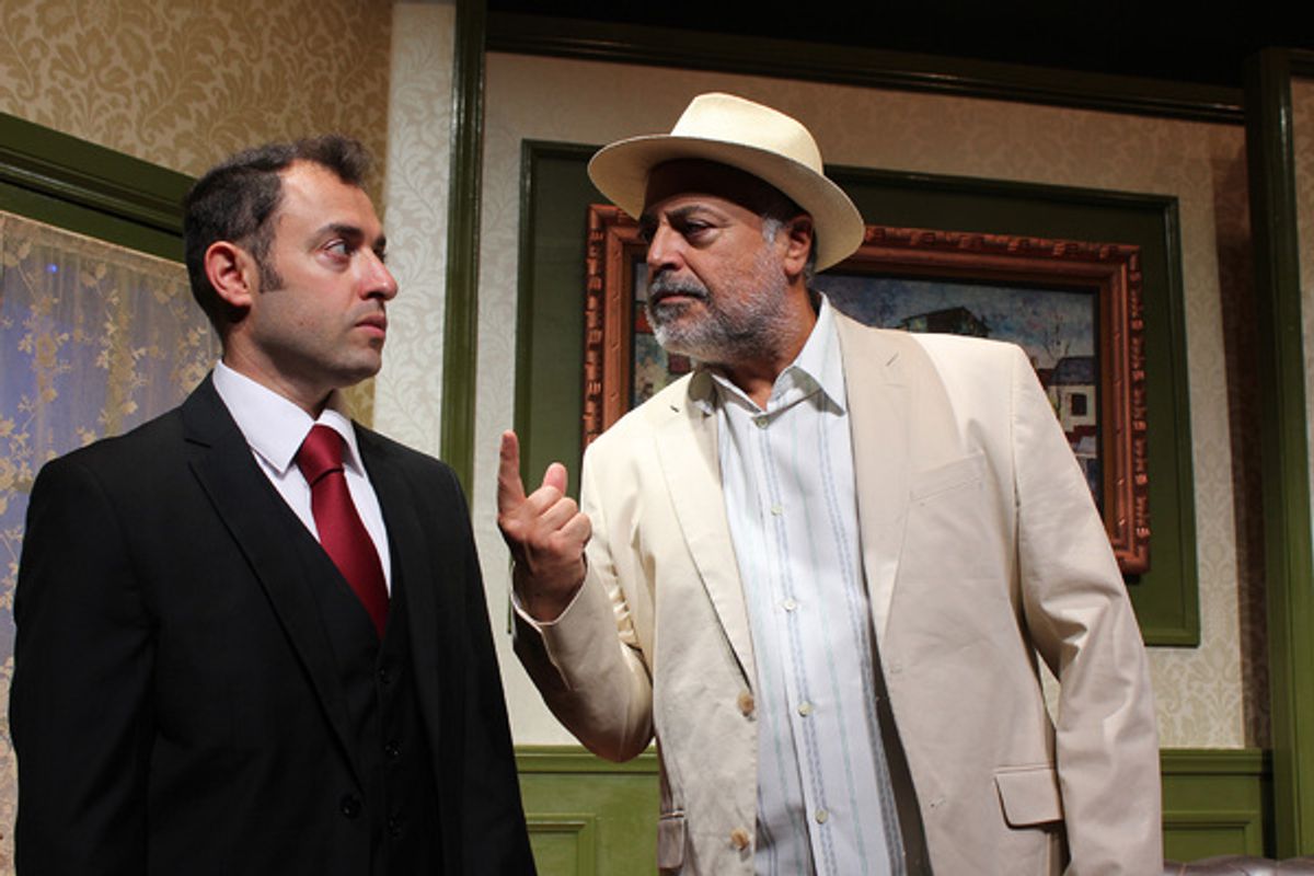 Nick McDow Musleh and George Tovar at Photos: First Look at the Off-Broadway Premiere of OUR MAN IN SANTIAGO