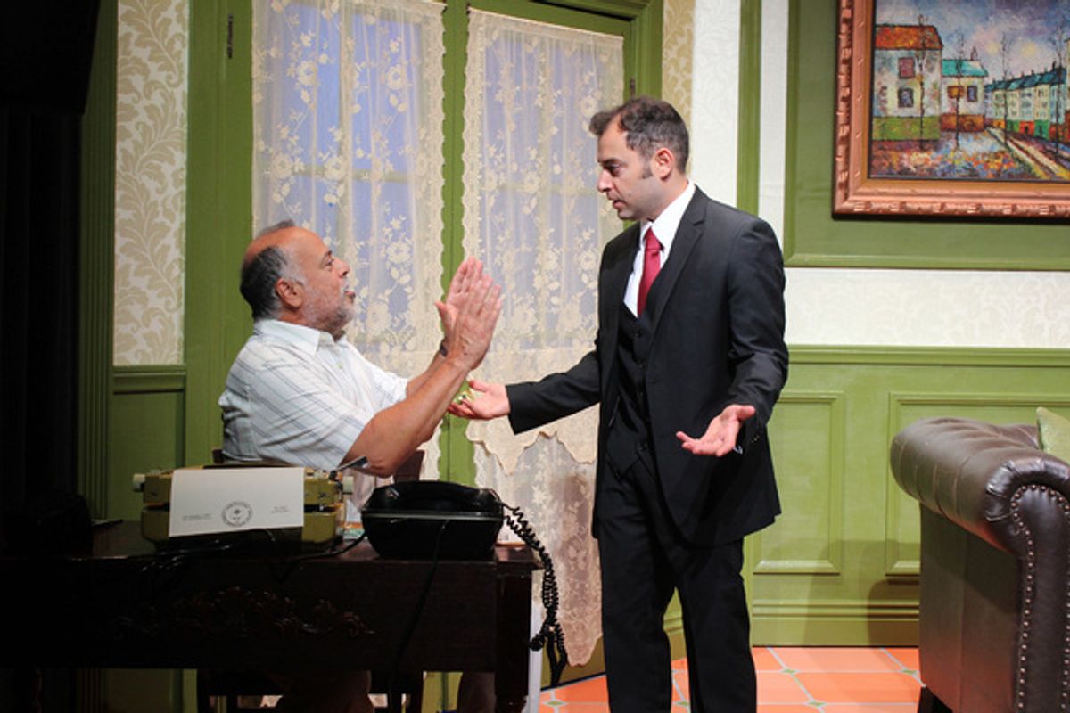 Nick McDow Musleh and George Tovar at Photos: First Look at the Off-Broadway Premiere of OUR MAN IN SANTIAGO