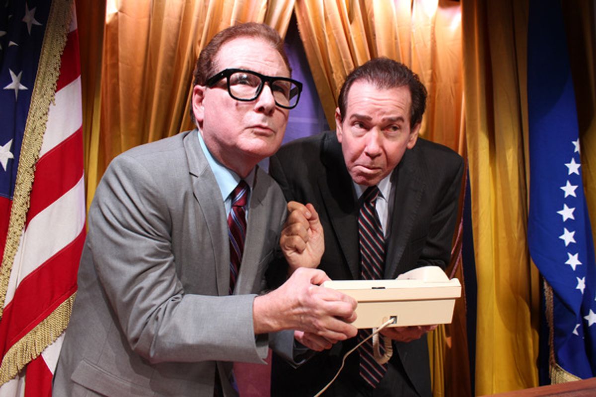 Michael Van Duzer and Steve Nevil at Photos: First Look at the Off-Broadway Premiere of OUR MAN IN SANTIAGO