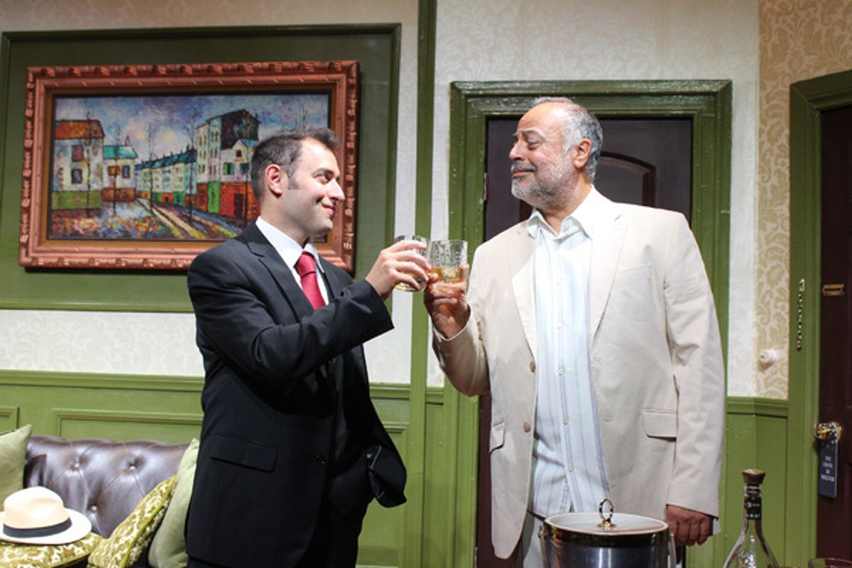 Nick McDow Musleh and George Tovar at Photos: First Look at the Off-Broadway Premiere of OUR MAN IN SANTIAGO