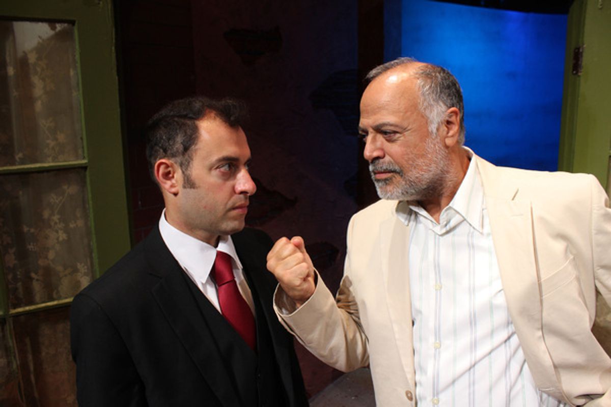 Nick McDow Musleh and George Tovar at Photos: First Look at the Off-Broadway Premiere of OUR MAN IN SANTIAGO