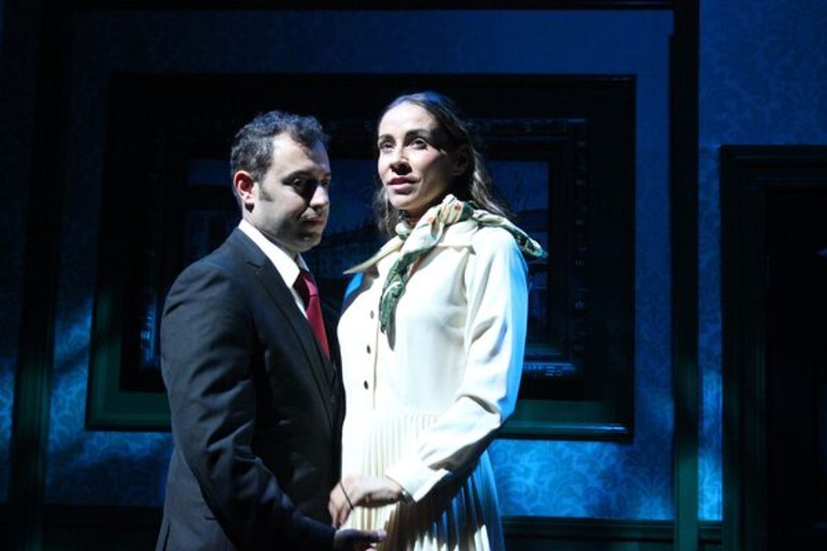 Nick McDow Musleh and Presciliana Esparolini at Photos: First Look at the Off-Broadway Premiere of OUR MAN IN SANTIAGO