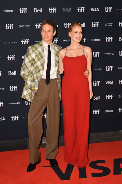 Jessica Chastain and Eddie Redmayne Photo