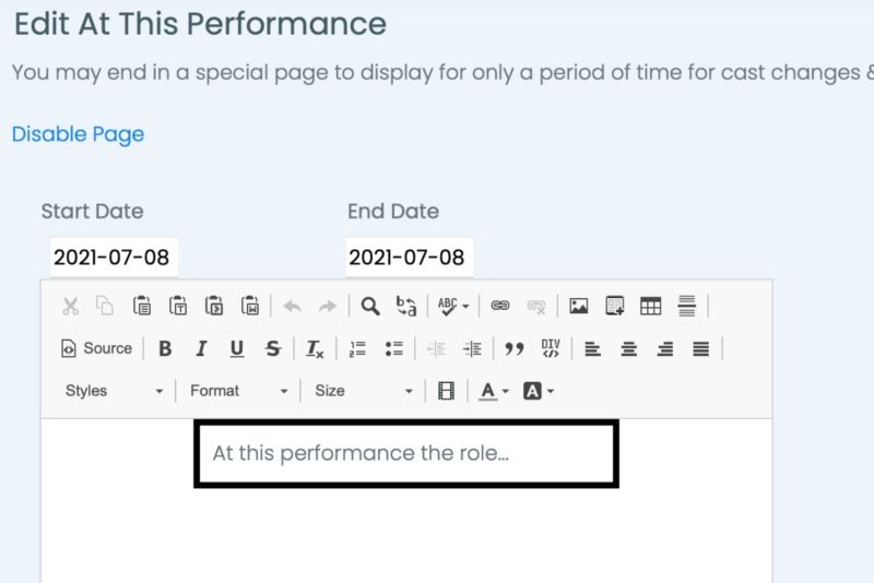 Create Interactive Show Programs for Your Elementary, Middle, High School & College Productions  Image