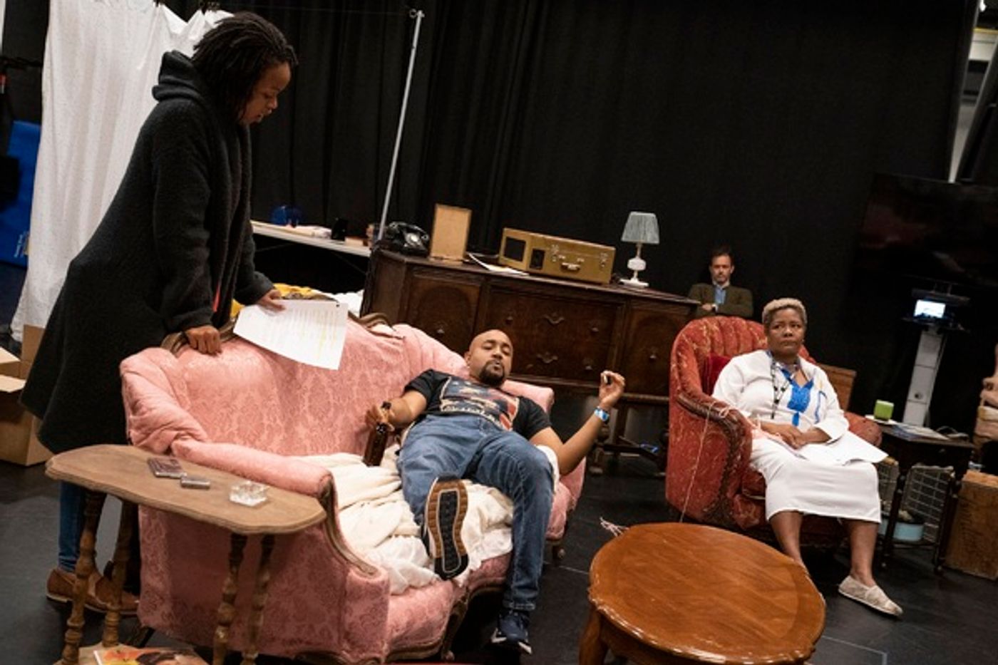 Photos: See Tonya Pinkins, Francois Battiste & More in Rehearsals for A RAISIN IN THE SUN at The Public Theater  Image