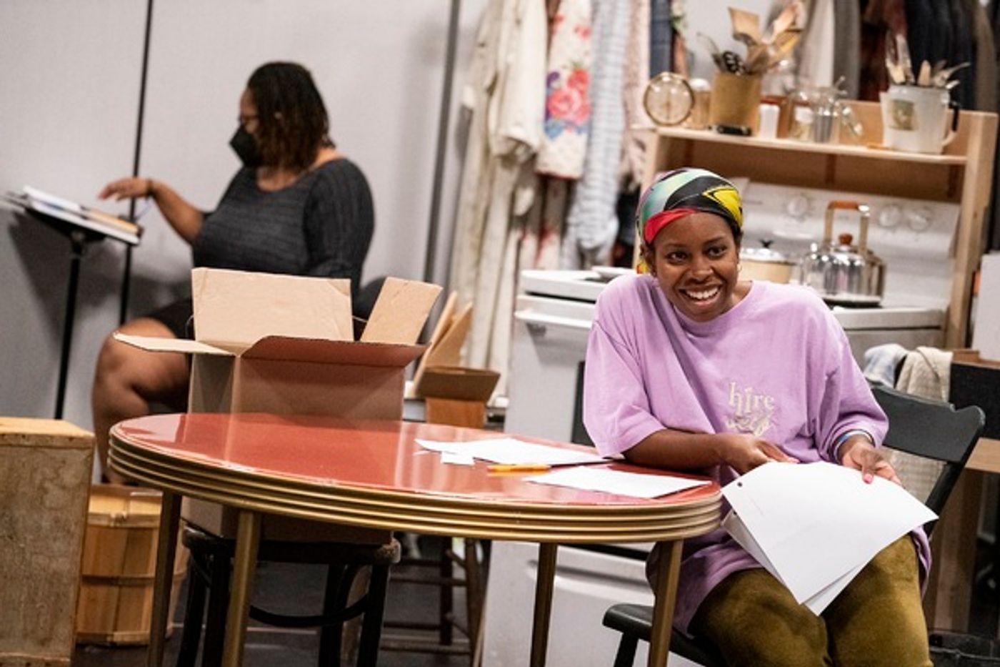 Photos: See Tonya Pinkins, Francois Battiste & More in Rehearsals for A RAISIN IN THE SUN at The Public Theater  Image