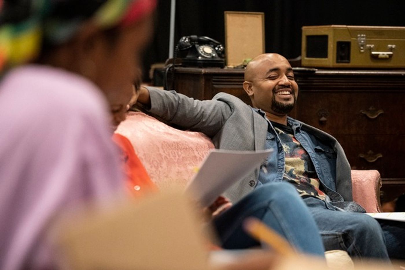 Photos: See Tonya Pinkins, Francois Battiste & More in Rehearsals for A RAISIN IN THE SUN at The Public Theater  Image