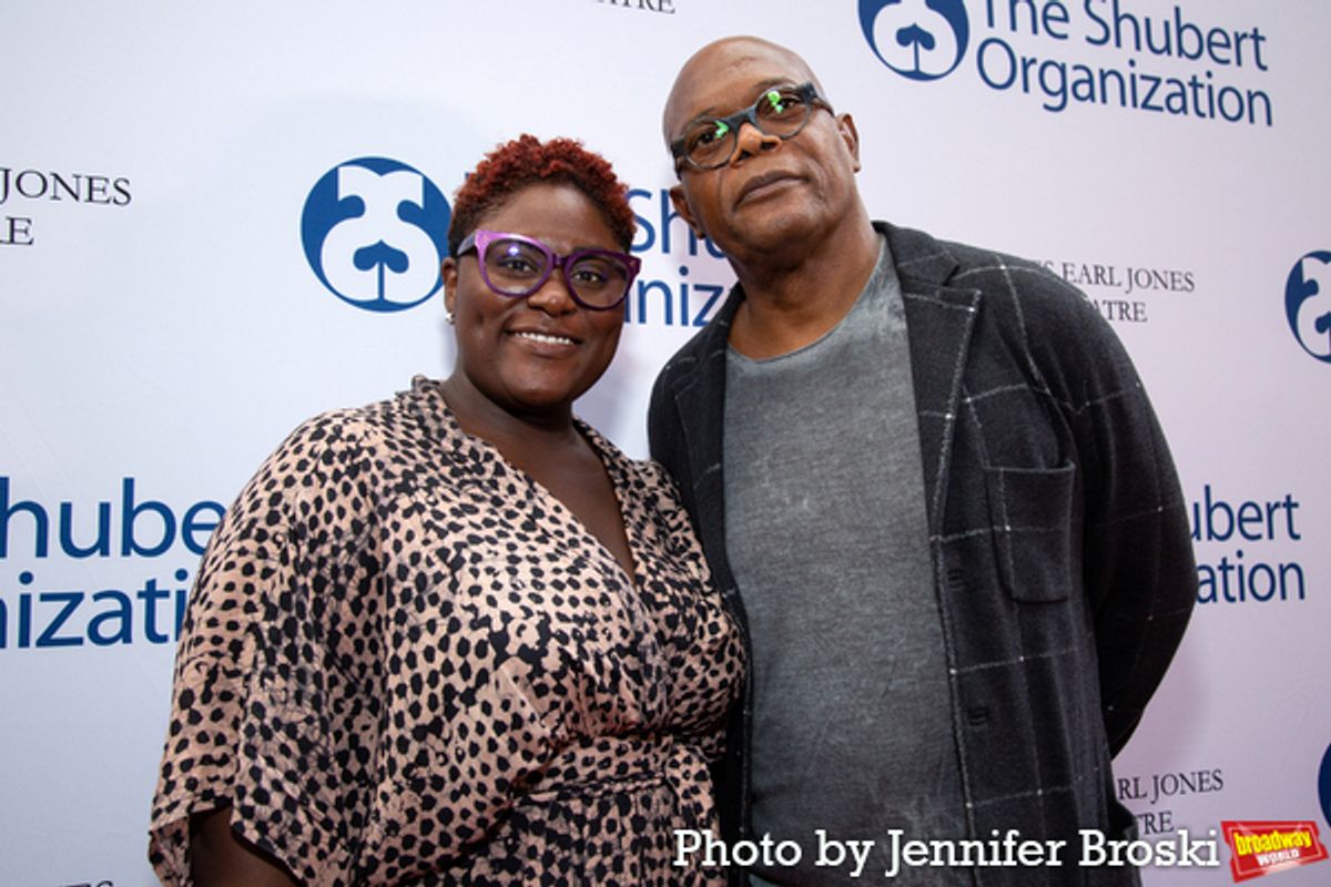 Danielle Brooks, Samuel L. Jackson at 