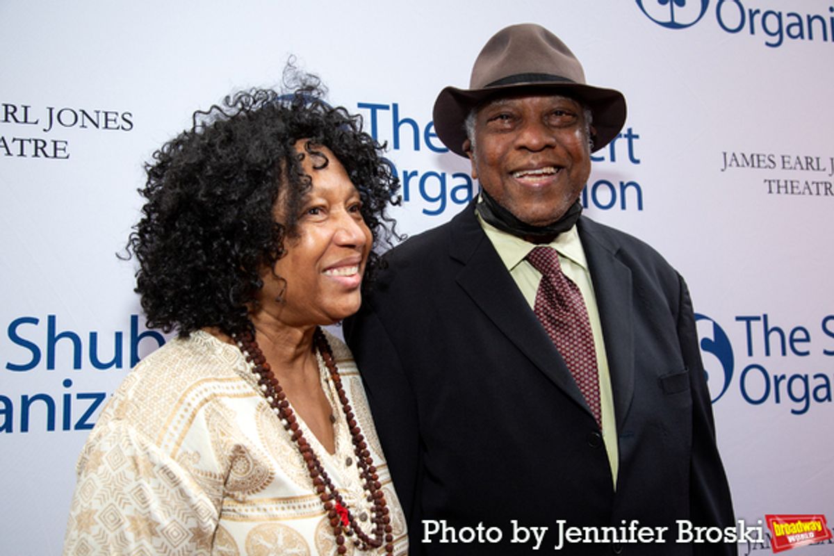 Woodie King, Jr. and guest at 