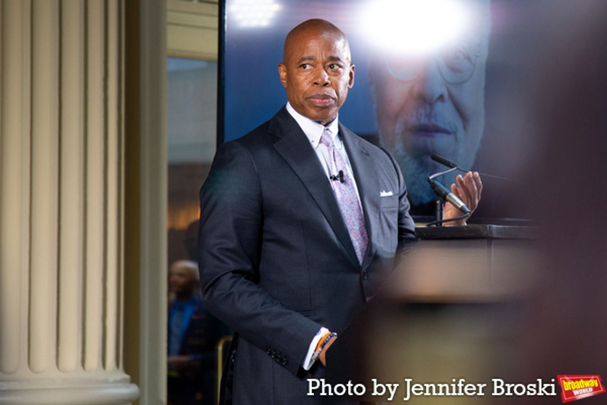 Mayor Eric Adams at Photos: Stars Turn Out for the 'James Earl Jones Theater' Dedication!