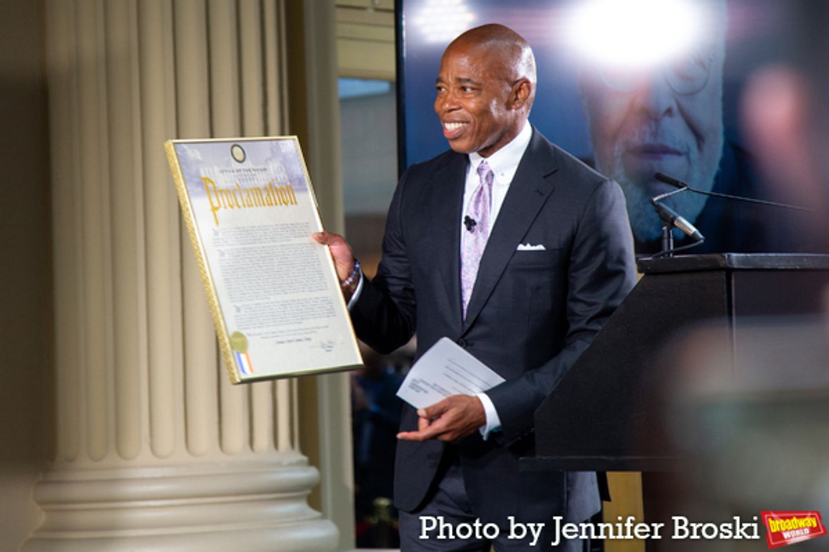 Mayor Eric Adams at Photos: Stars Turn Out for the 'James Earl Jones Theater' Dedication!