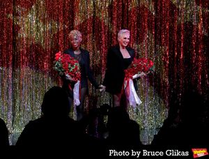 Angelica Ross as "Roxie Hart" and Amra-Faye Wright as "Velma Kelly" Photo