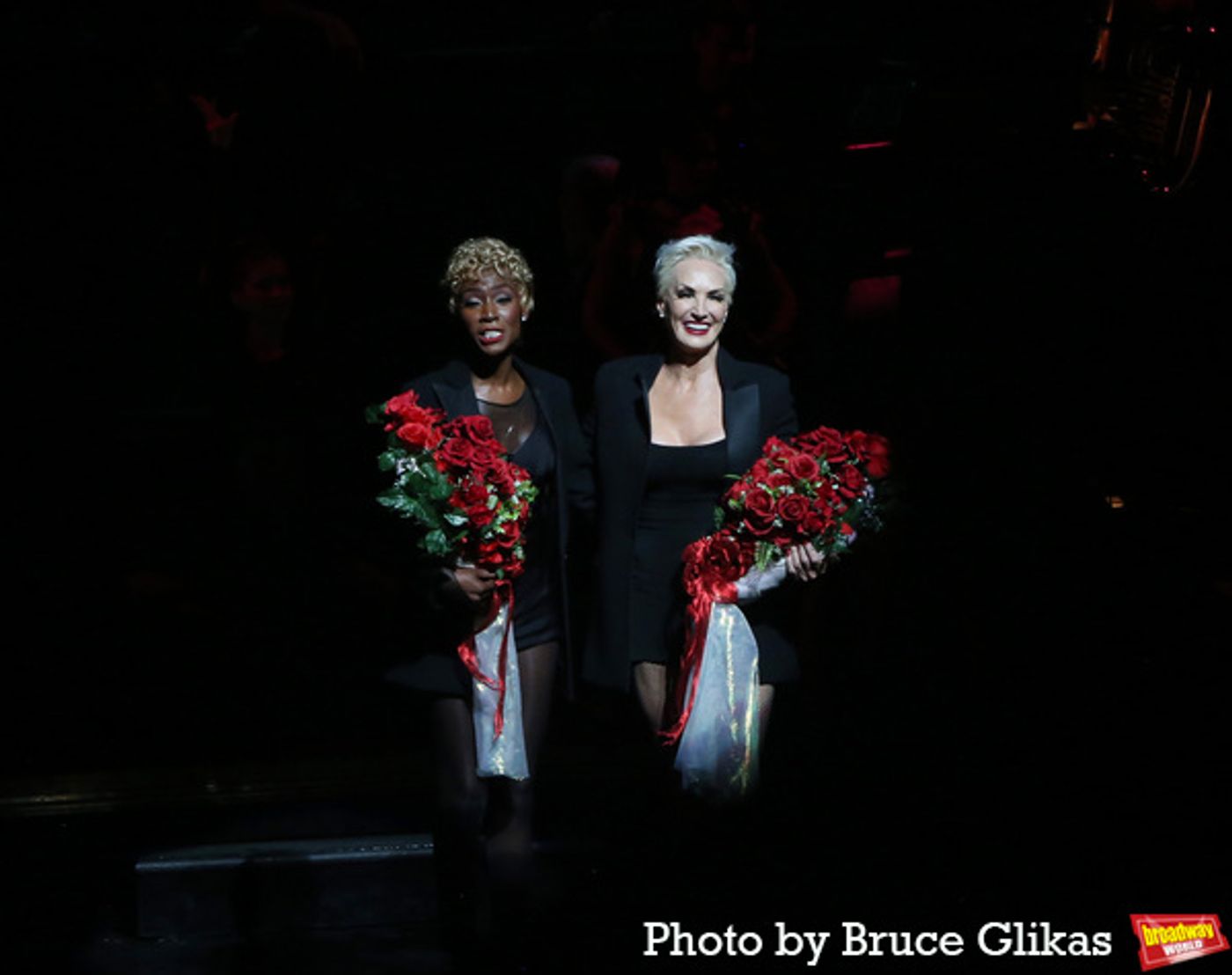 Photos: Angelica Ross and Brandon Victor Dixon Take Their First Bows in CHICAGO Photos: Angelica Ross and Brandon Victor Dixon Take Their First Bows in CHICAGO Image