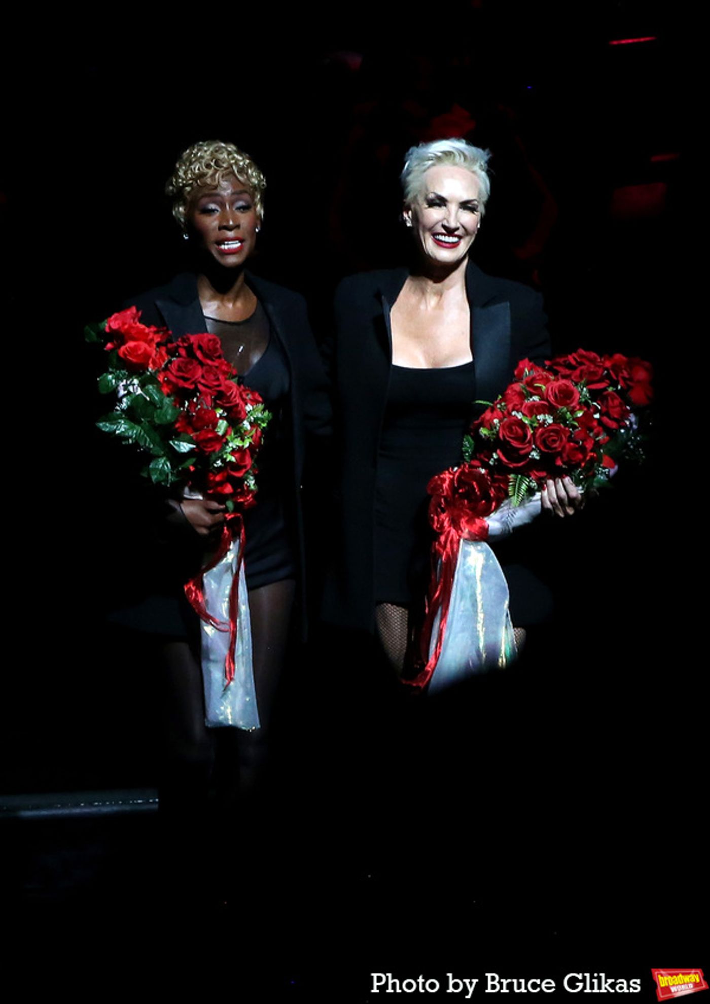 Photos: Angelica Ross and Brandon Victor Dixon Take Their First Bows in CHICAGO Photos: Angelica Ross and Brandon Victor Dixon Take Their First Bows in CHICAGO Image