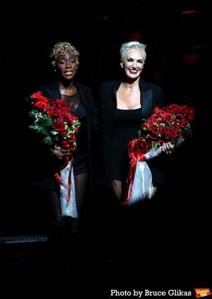 Angelica Ross as "Roxie Hart" and Amra-Faye Wright as "Velma Kelly" Photo
