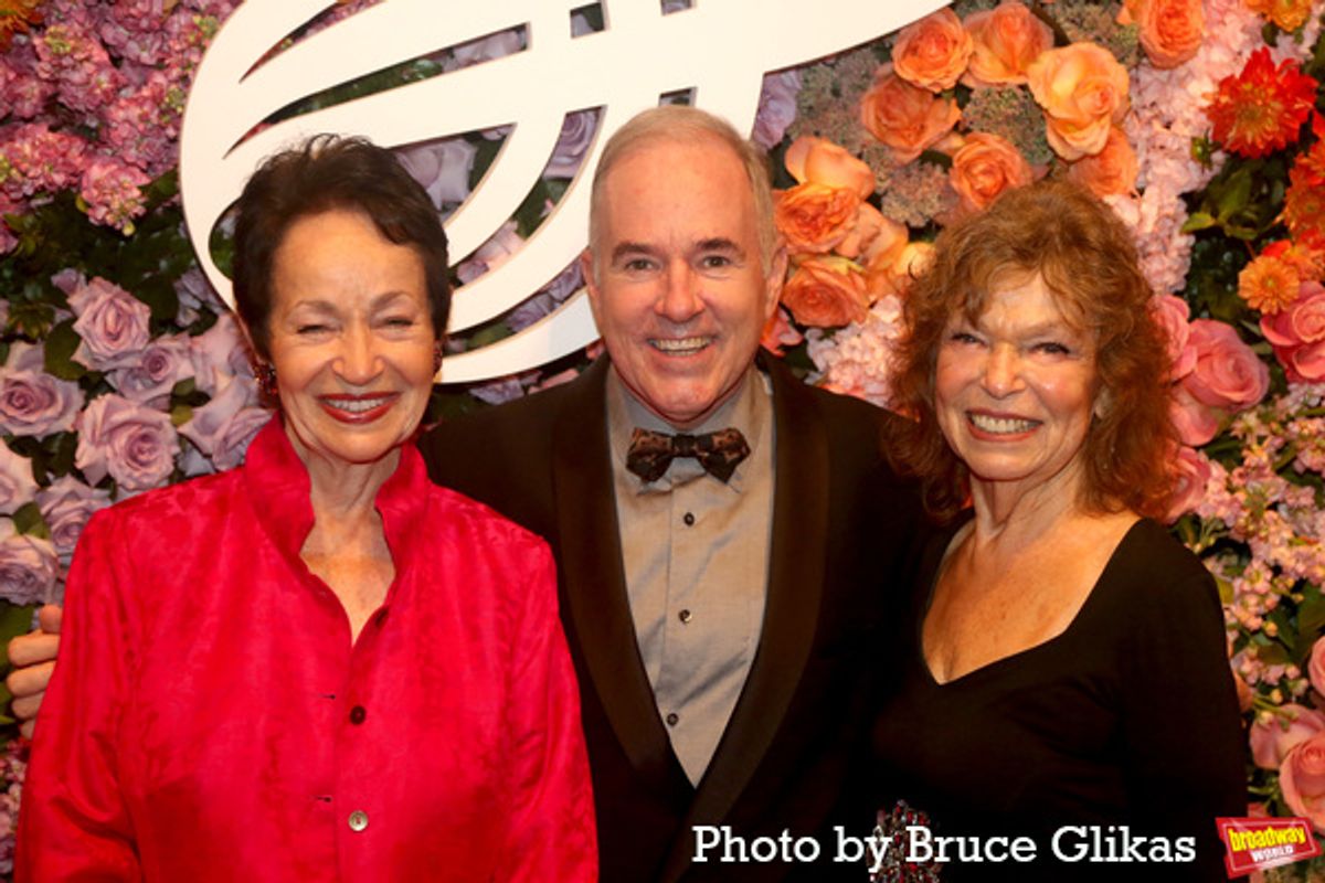 Lynn Ahrens, Stephen Flaherty and Gretchen Cryer  at 