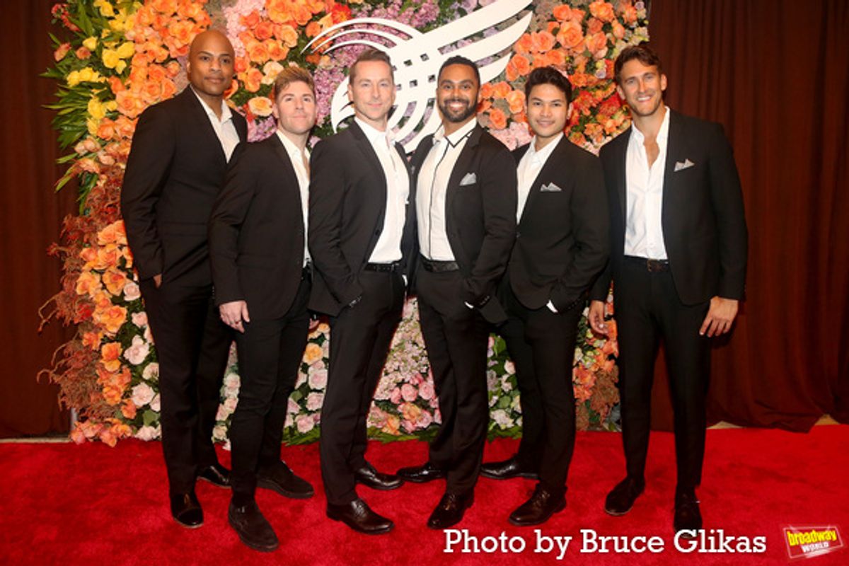 The Broadway Boys: Darius Harper, Jesse 'JP' Johnson, Adam Roberts, Jesse Nager, Steven Huynh and Adam Halpert  at 