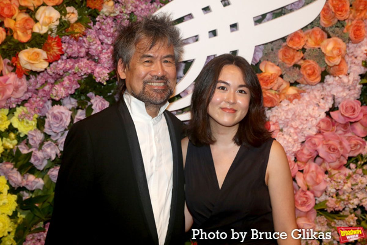 David Henry Hwang and Eva Veanne Hwang at 