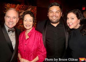 Stephen Flaherty, Lynn Ahrens, Robert Lopez and Kristen Anderson-Lopez Photo