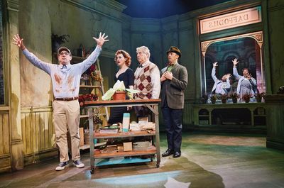 Rob McClure, Lena Hall, Tom Alan Robbins, Andrew Call Photo