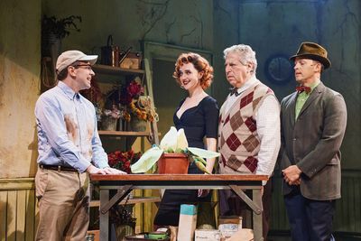 Rob McClure, Lena Hall, Tom Alan Robbins and Andrew Call  Photo