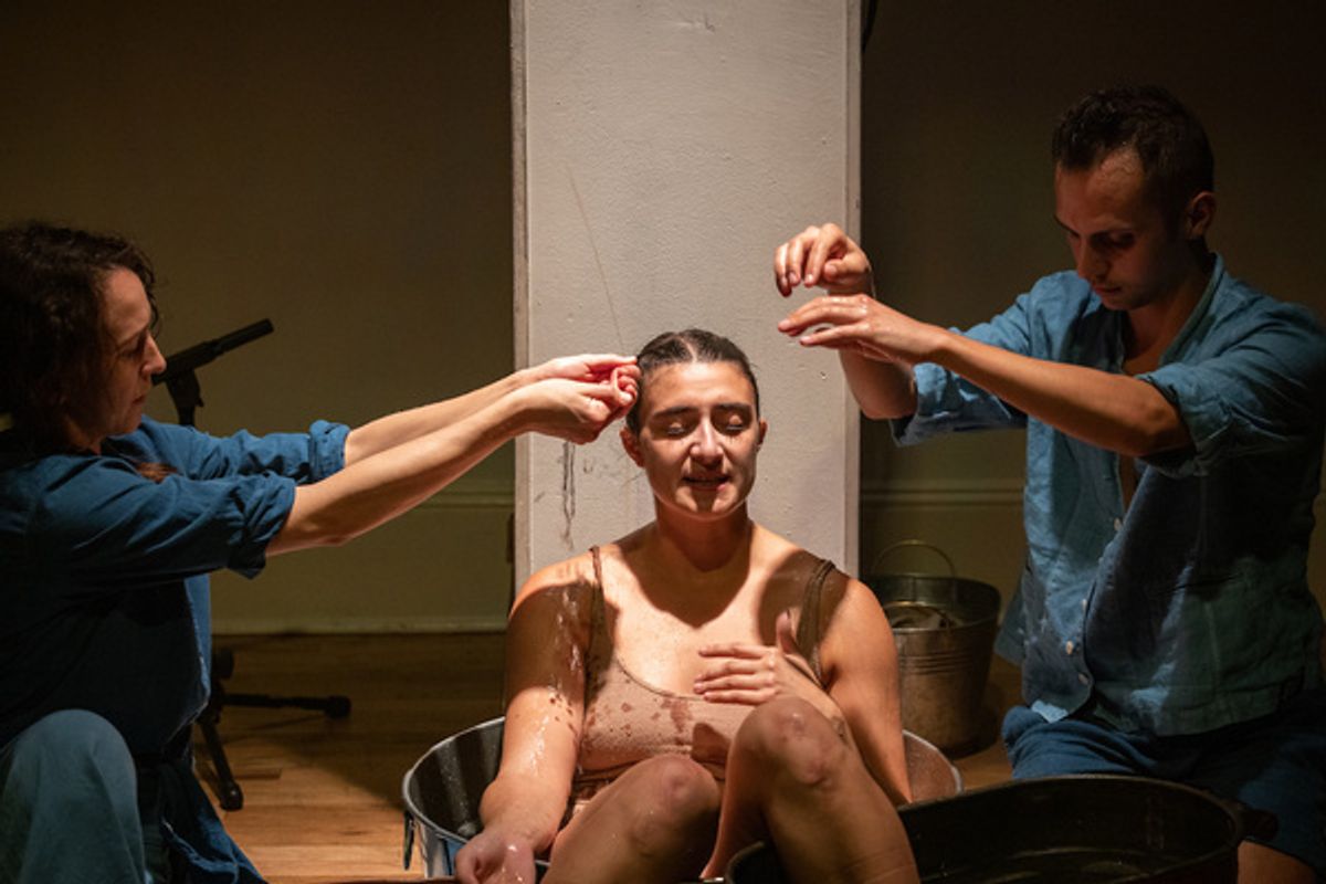 Gwendolyn Gussman, Xenia Mansour & Nico Gonzales at 