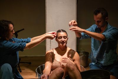 Gwendolyn Gussman, Xenia Mansour & Nico Gonzales Photo