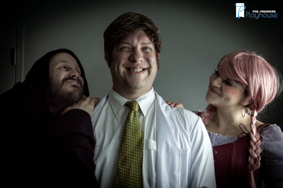 Casey Kustak, Barry Longden, Alex Newcomb Weiland at Photos: First Look At The Cast Of YOUNG FRANKENSTEIN At Premiere Playhouse