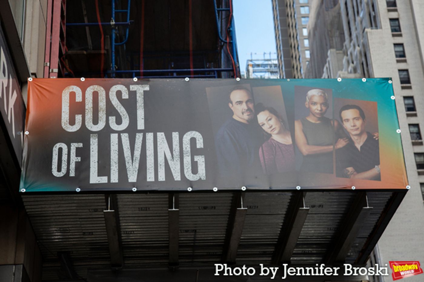 Up on the Marquee: COST OF LIVING  Image