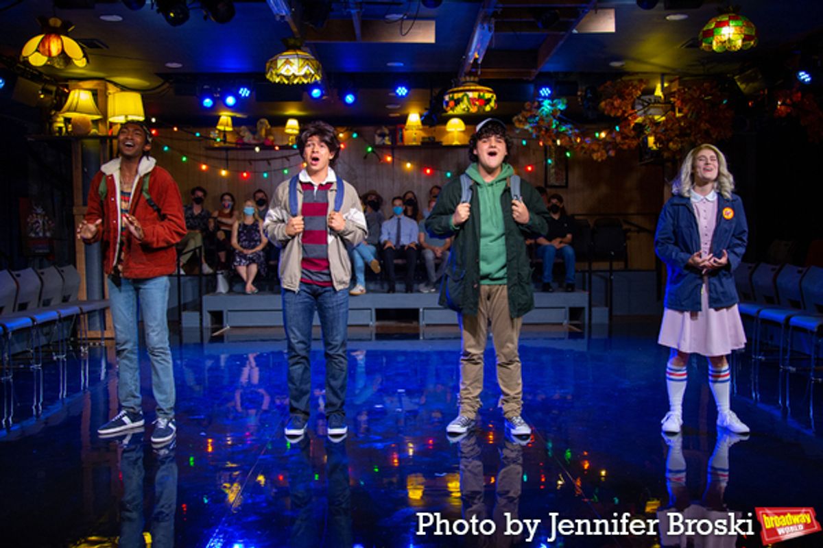 Jamir Brown, Jeffrey Laughrun, Jeremiah Garcia, Harley Seger at 