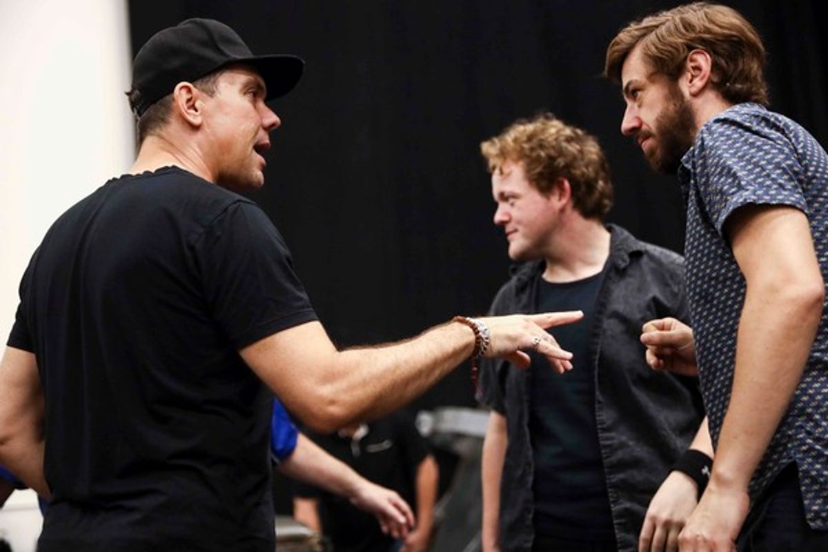 James Gray with Wesley Slade and  A. J. Holmes  at 