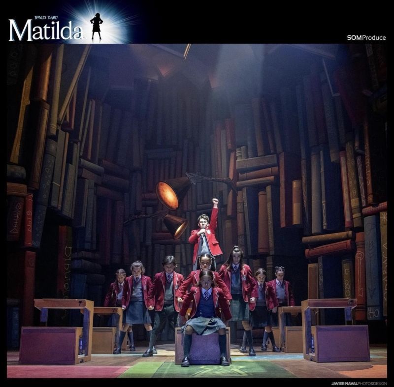 PHOTO: Primera imagen de escena de MATILDA EL MUSICAL en Madrid  Image