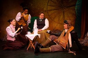 Kelsea Baker, Felicia J. Hudson, Heather E. Cunningham, and  William Franke. Photo