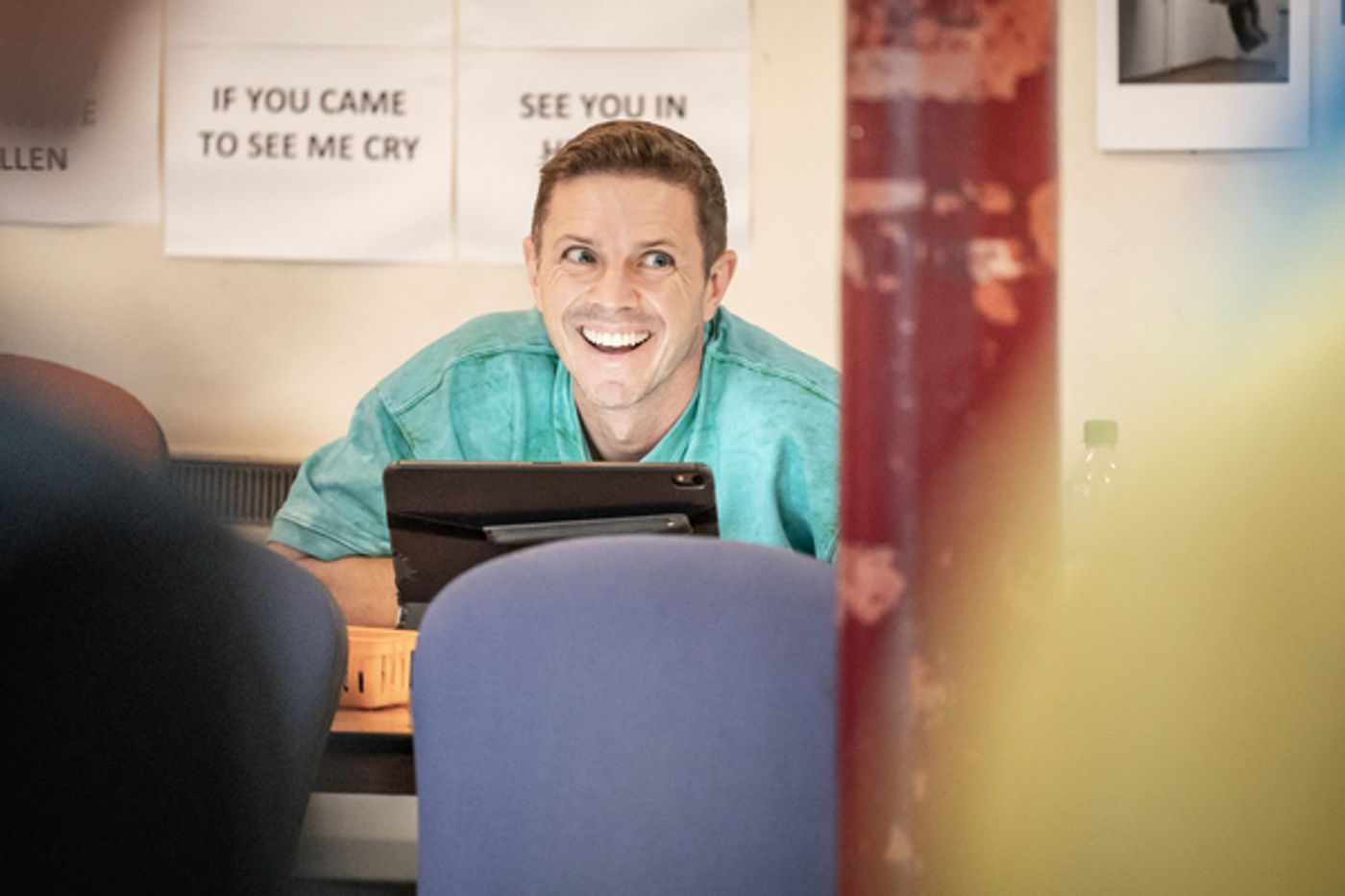 Photos: Andrew Rannells, Katie Brayben, and More in Rehearsal For TAMMY FAYE  Image