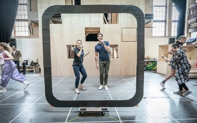 Katie Brayben, Andrew Rannells Photo