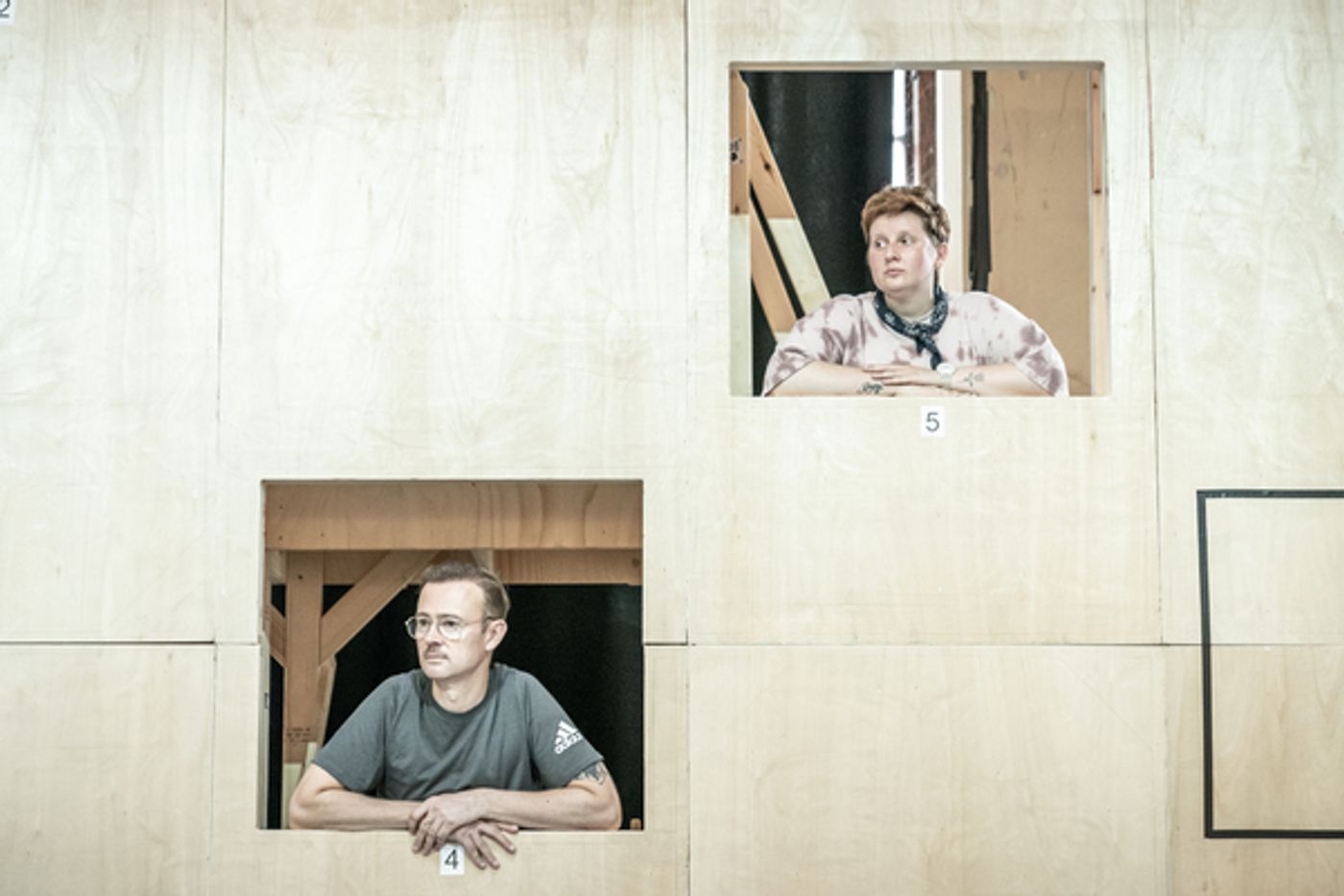Photos: Andrew Rannells, Katie Brayben, and More in Rehearsal For TAMMY FAYE  Image