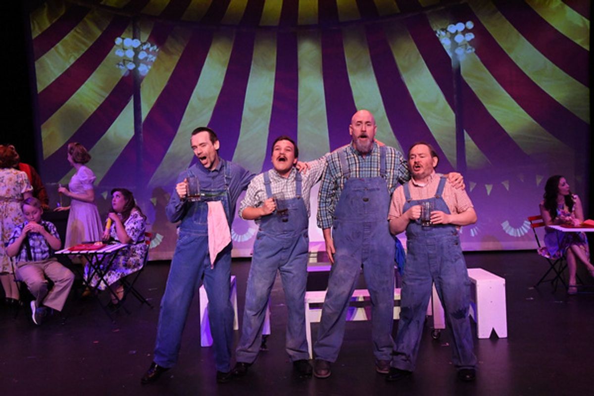 Joshua Hawkins, Cole Lucas, Christian Wulfsberg, M. Shane Hurst at Photos: First Look at STATE FAIR at Grand Prairie Arts Council