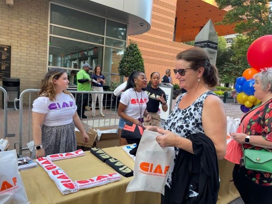 Feature: THE CHARLOTTE INTERNATIONAL ARTS FESTIVAL PRE-LAUNCH PARTY at Blumenthal Performing Arts Center  Image