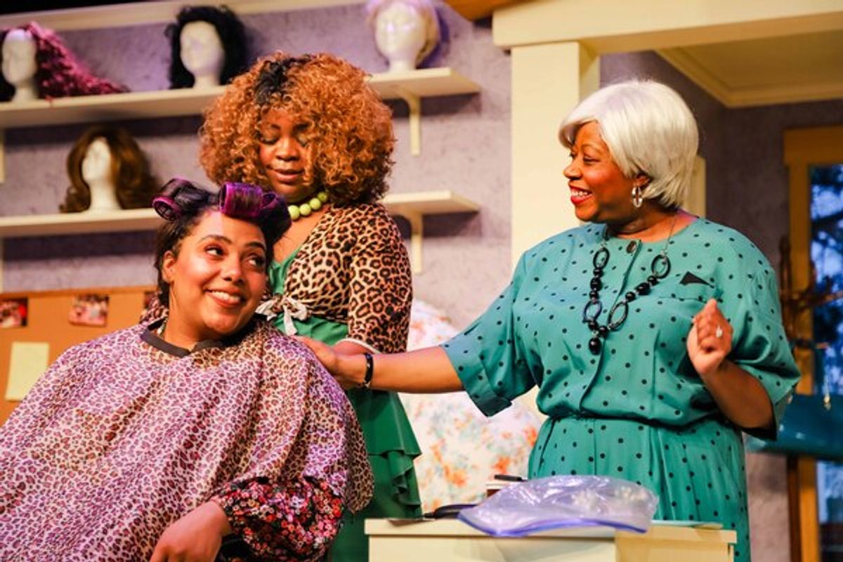 Shelby (Aliyah Shines), Truvy (Janice Williams) & Clairee (Laurice Roberts)

 at 