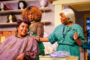 Shelby (Aliyah Shines), Truvy (Janice Williams) & Clairee (Laurice Roberts)
@ BroadwayWorld Shelby (Aliyah Shines), Truvy (Janice Williams) & Clairee (Laurice Roberts)
Photo