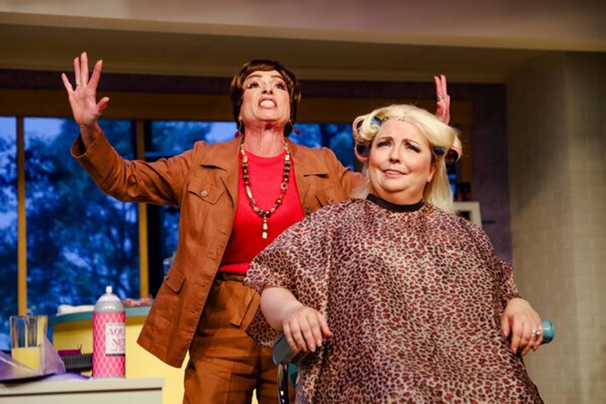 Ouiser (Stephanie Leeper) & M'Lynn (Shelleigh-Mairi Ferguson) at 