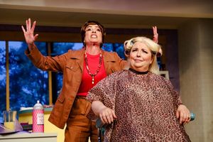 Ouiser (Stephanie Leeper) & M'Lynn (Shelleigh-Mairi Ferguson) @ BroadwayWorld Ouiser (Stephanie Leeper) & M'Lynn (Shelleigh-Mairi Ferguson) Photo