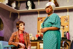 Ouiser (Stephanie Leeper) & Clairee (Laurice Roberts) @ BroadwayWorld Ouiser (Stephanie Leeper) & Clairee (Laurice Roberts) Photo