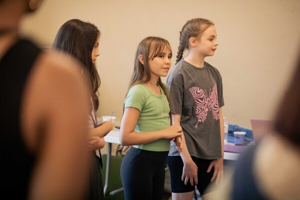 Eva Hill, Megan Donovan, Darcey Wilks at 