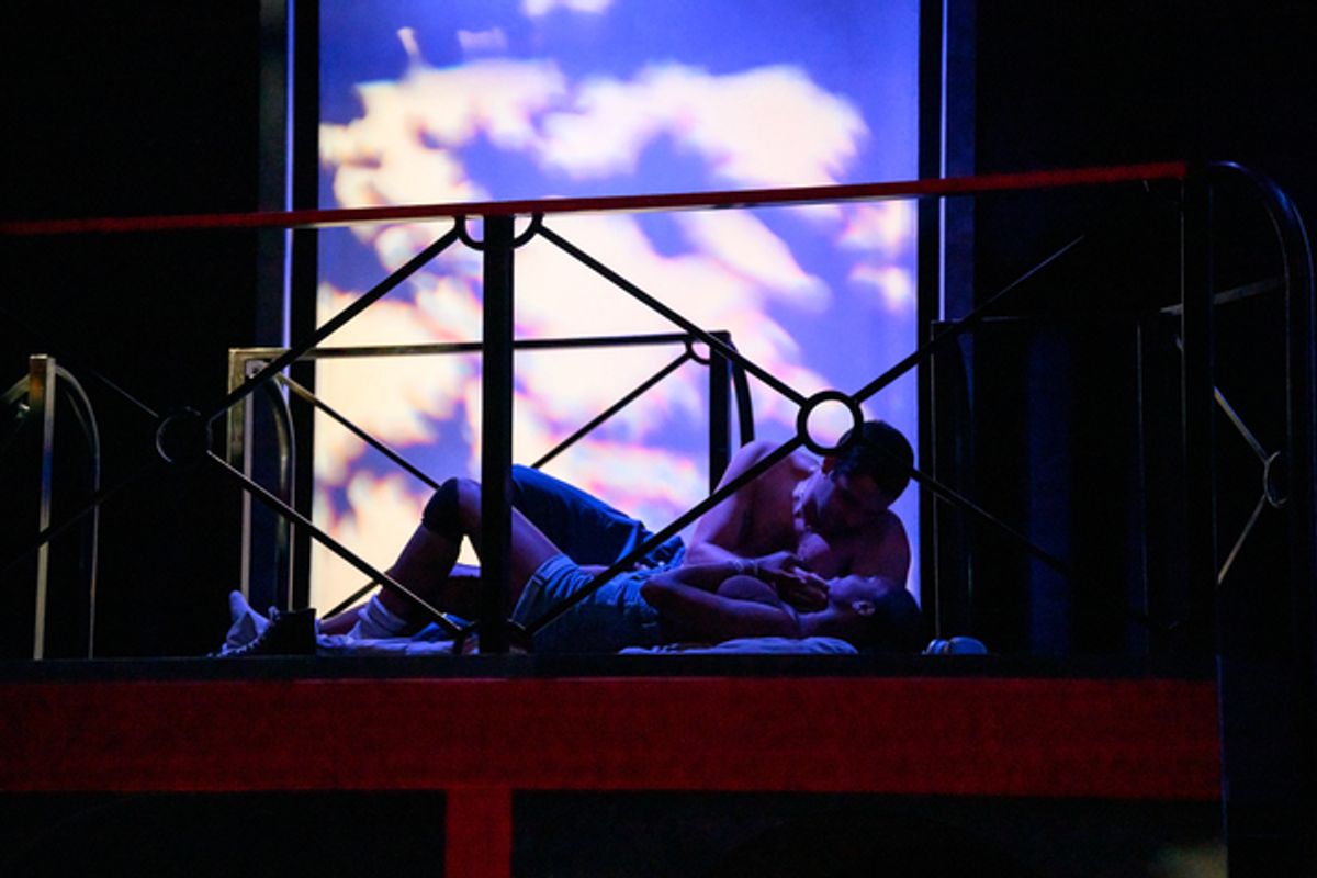 Toree Alexandre and Christopher Then at Photos: First Look at The Acting Company's Touring Production of ROMEO AND JULIET