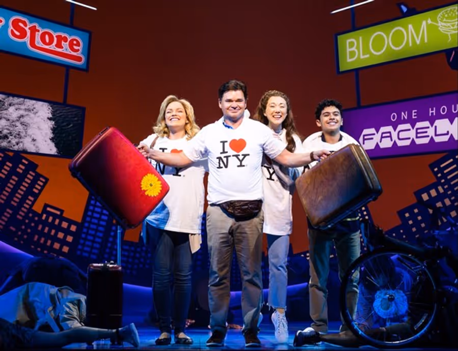 Photos: First Look at Hunter Foster, Megan Reinking & More in THE GRISWOLDS' BROADWAY VACATION Image