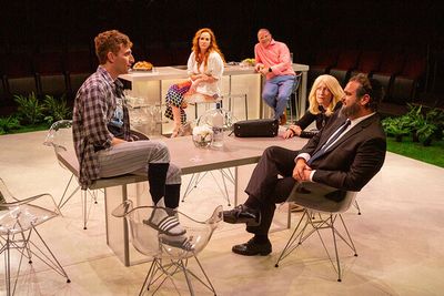 Nathan Salstoner, Rebecca Creskoff, Joshua Malinal, Sophie von Haselberg, and Greg Hi Photo