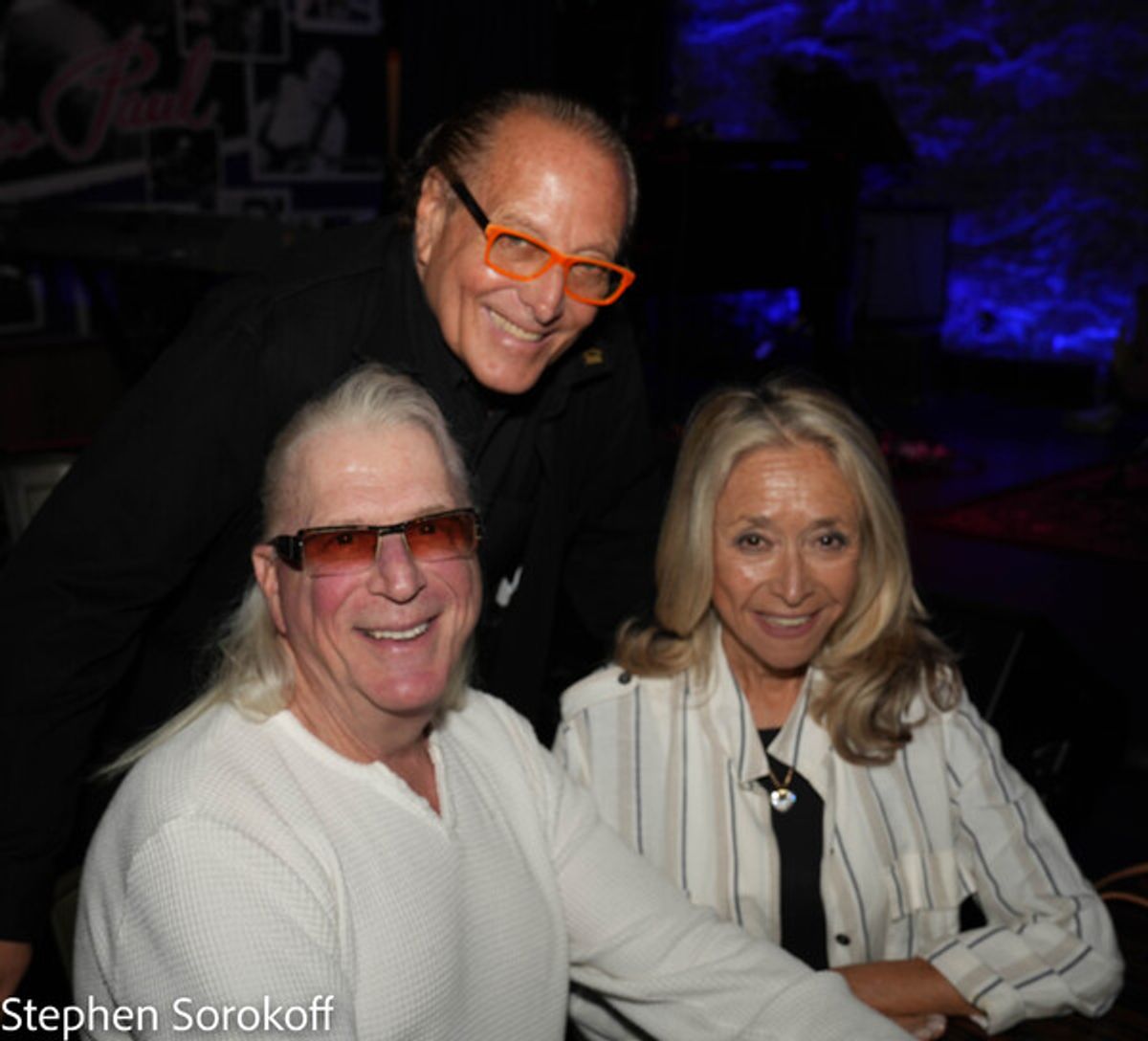 Ron Abel, Errol Rapport, Eda Sorokoff at 